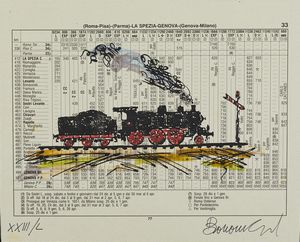 BONOMI CORRADO (n. 1956) - Locomotiva FS 640.