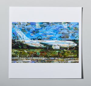 MUNIZ VIK (n. 1961) : Jetliner, dalla serie'' Postcards from Nowhere, 2014''  - Asta Asta 372 | ARTE MODERNA E CONTEMPORANEA Virtuale - Associazione Nazionale - Case d'Asta italiane