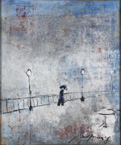 ROGNONI FRANCO (1913 - 1999) : Senza titolo.  - Asta Asta 372 | ARTE MODERNA E CONTEMPORANEA Virtuale - Associazione Nazionale - Case d'Asta italiane