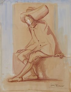 FILOCAMO LUIGI (1906 - 1988) : Lotto composto da n. 8 opere.  - Asta Asta 372 | ARTE MODERNA E CONTEMPORANEA Virtuale - Associazione Nazionale - Case d'Asta italiane