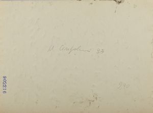 CINGOLANI MARCO (n. 1961) : Senza titolo.  - Asta Asta 372 | ARTE MODERNA E CONTEMPORANEA Virtuale - Associazione Nazionale - Case d'Asta italiane