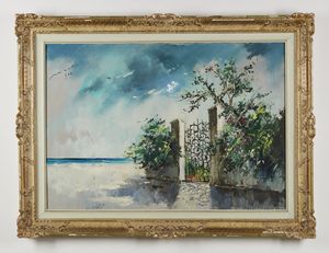 MONTI CESARINO (1916 - 1979) : Senza titolo.  - Asta Asta 372 | ARTE MODERNA E CONTEMPORANEA Virtuale - Associazione Nazionale - Case d'Asta italiane