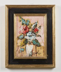 SCATIZZI SERGIO (1918 - 2009) : Fiori.  - Asta Asta 372 | ARTE MODERNA E CONTEMPORANEA Virtuale - Associazione Nazionale - Case d'Asta italiane