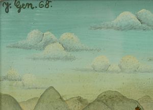 GENERALIC JOSIP (1936 - 2004) : Paesaggio felice.  - Asta Asta 372 | ARTE MODERNA E CONTEMPORANEA Virtuale - Associazione Nazionale - Case d'Asta italiane