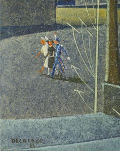 GRUPPO DECALAGE : Libera uscita.  - Asta Asta 372 | ARTE MODERNA E CONTEMPORANEA Virtuale - Associazione Nazionale - Case d'Asta italiane