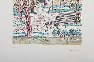 TAMBURI ORFEO (1910 - 1994) : Senza titolo.  - Asta Asta 372 | ARTE MODERNA E CONTEMPORANEA Virtuale - Associazione Nazionale - Case d'Asta italiane