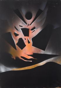 TRIFFEZ.  JEAN (1931 - 1983) - Eclipse de Soleil.