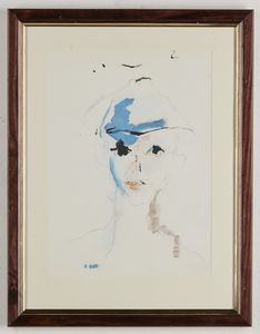 TRECCANI ERNESTO (1920 - 2009) : Ritratto.  - Asta Asta 372 | ARTE MODERNA E CONTEMPORANEA Virtuale - Associazione Nazionale - Case d'Asta italiane