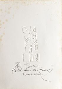 BERROCAL MIGUEL ORTIZ (1933 - 2006) : Lotto composto da una grafica ed un libretto descrittivo.  - Asta Asta 372 | ARTE MODERNA E CONTEMPORANEA Virtuale - Associazione Nazionale - Case d'Asta italiane