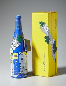 LICHTENSTEIN ROY (1923 - 1997) - Champagne Millésime da collezione di Roy Lichtenstein per Taittinger Collection.