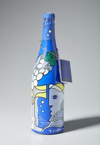 LICHTENSTEIN ROY (1923 - 1997) : Champagne Millsime da collezione di Roy Lichtenstein per Taittinger Collection.  - Asta Asta 372 | ARTE MODERNA E CONTEMPORANEA Virtuale - Associazione Nazionale - Case d'Asta italiane