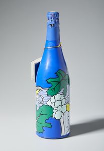 LICHTENSTEIN ROY (1923 - 1997) : Champagne Millsime da collezione di Roy Lichtenstein per Taittinger Collection.  - Asta Asta 372 | ARTE MODERNA E CONTEMPORANEA Virtuale - Associazione Nazionale - Case d'Asta italiane