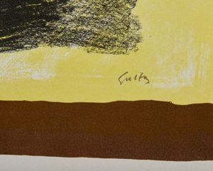 GUTTUSO RENATO (1912 - 1987) : Cardi.  - Asta Asta 372 | ARTE MODERNA E CONTEMPORANEA Virtuale - Associazione Nazionale - Case d'Asta italiane