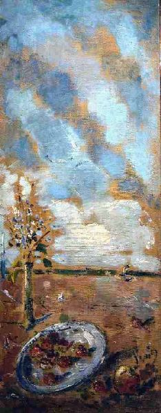 Filippo de Pisis : Natura morta in un paesaggio  - Asta Arte Moderna e Contemporanea - Associazione Nazionale - Case d'Asta italiane