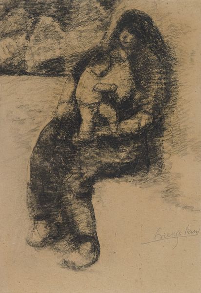 Lorenzo Viani : Maternit  - Asta Arte Moderna e Contemporanea - Associazione Nazionale - Case d'Asta italiane