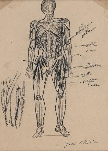 Giorgio de Chirico : Studio anatomico  - Asta Arte Moderna e Contemporanea - Associazione Nazionale - Case d'Asta italiane