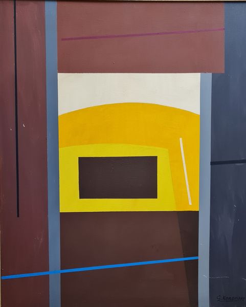 Giovanni Korompay : Fornace  - Asta Arte Moderna e Contemporanea - Associazione Nazionale - Case d'Asta italiane