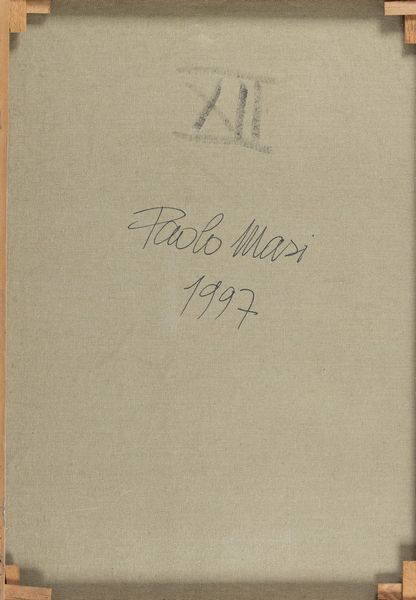 PAOLO MASI : Senza titolo  - Asta Arte Moderna e Contemporanea - Associazione Nazionale - Case d'Asta italiane