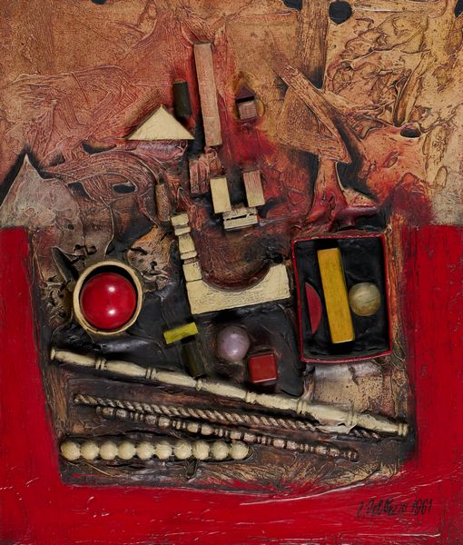 LUCIO DEL PEZZO : Tavola di giochi  - Asta Arte Moderna e Contemporanea - Associazione Nazionale - Case d'Asta italiane