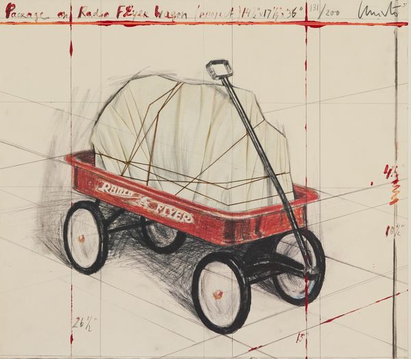Christo : Package on Radio Flyer Wagon, Project  - Asta Arte Moderna e Contemporanea - Associazione Nazionale - Case d'Asta italiane