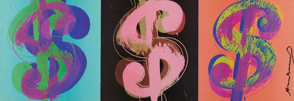 After Andy Warhol : Three dollar signs  - Asta Arte Moderna e Contemporanea - Associazione Nazionale - Case d'Asta italiane