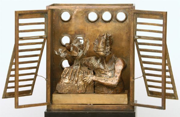 Luciano Minguzzi : La famiglia  - Asta Arte Moderna e Contemporanea - Associazione Nazionale - Case d'Asta italiane