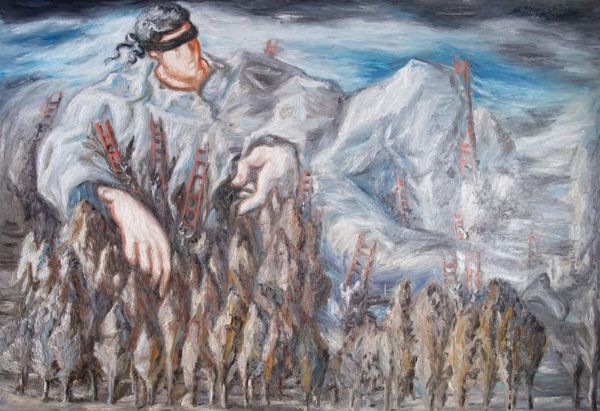 Roberto Barni : Gulliver  - Asta Arte Moderna e Contemporanea - Associazione Nazionale - Case d'Asta italiane