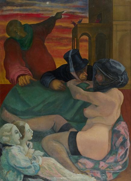 Giampaolo Talani : La donna misteriosa  - Asta Arte Moderna e Contemporanea - Associazione Nazionale - Case d'Asta italiane