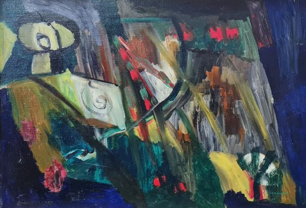 Bruno Cassinari : Composizione  - Asta Arte Moderna e Contemporanea - Associazione Nazionale - Case d'Asta italiane