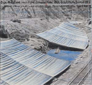 Christo - Over the river (Project for Arkansas River State of Colorado)