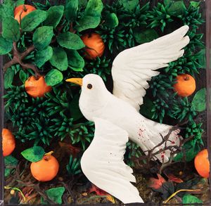 Piero Gilardi - Colomba tra i rovi