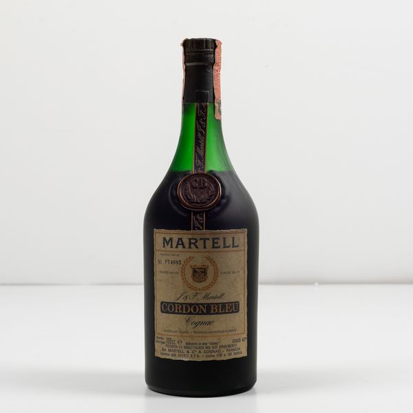 Martell, Cognac Cordon Bleu  - Asta Spirito del tempo  - Associazione Nazionale - Case d'Asta italiane
