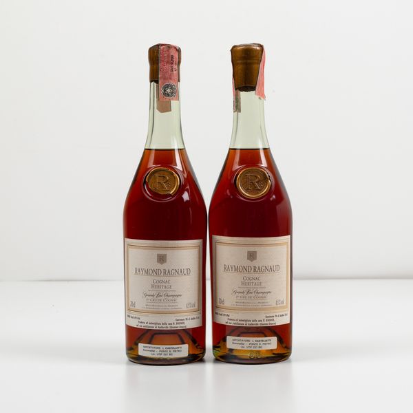 Raymond Ragnaud, Cognac Heritage Grande Fine Champagne Premier Cru  - Asta Spirito del tempo  - Associazione Nazionale - Case d'Asta italiane