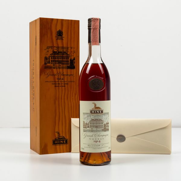 Hine, Grande Champagne Cognac  - Asta Spirito del tempo  - Associazione Nazionale - Case d'Asta italiane