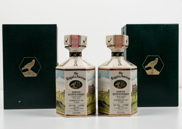 The Royal & Ancient, Rare Old Scotch Whisky 20 years old  - Asta Spirito del tempo  - Associazione Nazionale - Case d'Asta italiane