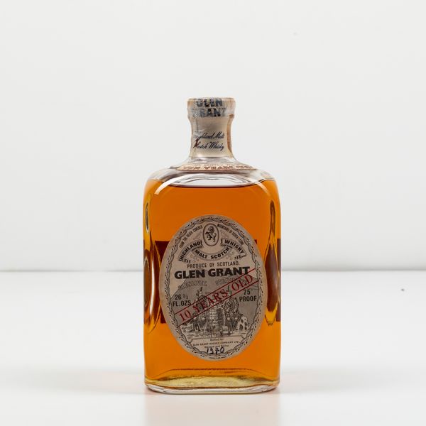 Glen Grant, Highland Malt Scotch Whisky 10 years old  - Asta Spirito del tempo  - Associazione Nazionale - Case d'Asta italiane