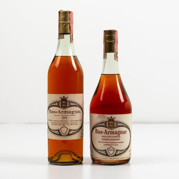 Domaine Baraillon Paul Claverie, Bas Armagnac  - Asta Spirito del tempo  - Associazione Nazionale - Case d'Asta italiane