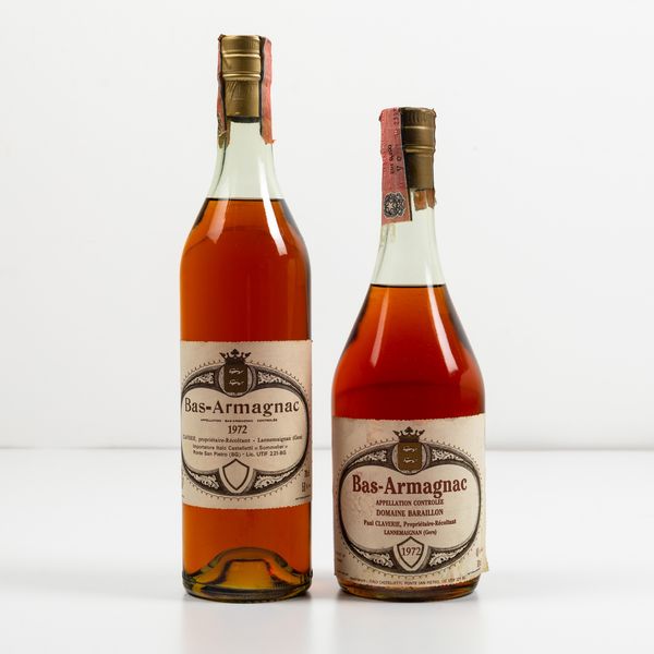 Domaine Baraillon Paul Claverie, Bas Armagnac  - Asta Spirito del tempo  - Associazione Nazionale - Case d'Asta italiane