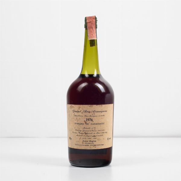 Domaine de Lassaubatju Francis Blondeau, Grand Bas Armagnac Medaille d'Or  - Asta Spirito del tempo  - Associazione Nazionale - Case d'Asta italiane
