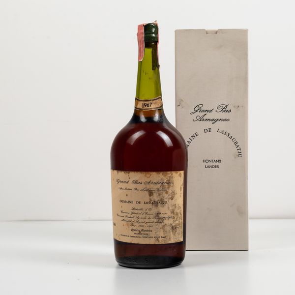 Domaine de Lassaubatju Francis Blondeau, Grand Bas Armagnac Medaille d'Or  - Asta Spirito del tempo  - Associazione Nazionale - Case d'Asta italiane
