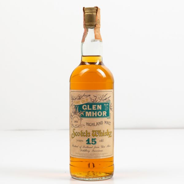 Glen Mhor, Highland Malt Scotch Whisky 15 years old  - Asta Spirito del tempo  - Associazione Nazionale - Case d'Asta italiane
