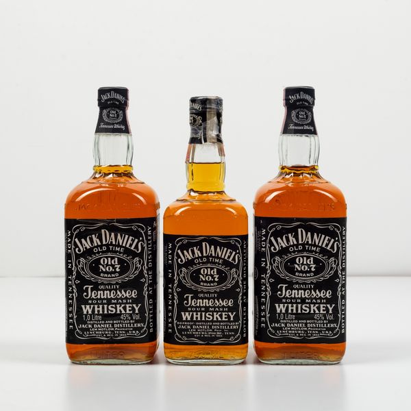 Jack Daniel's, Tennessee Whiskey Old No.7  - Asta Spirito del tempo  - Associazione Nazionale - Case d'Asta italiane