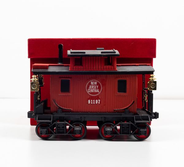 James B. Beam, Kentucky Straight Bourbon Decanter New Jersey Central Jersey & Western Whiskey Beam 150 months old  - Asta Spirito del tempo  - Associazione Nazionale - Case d'Asta italiane