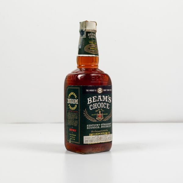 James B. Beam, Beam's Choice Kentucky Straight Bourbon Whiskey 8 years old  - Asta Spirito del tempo  - Associazione Nazionale - Case d'Asta italiane