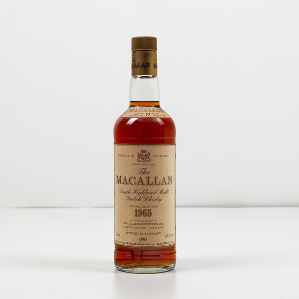 Macallan, Single Highland Malt Scotch Whisky  - Asta Spirito del tempo  - Associazione Nazionale - Case d'Asta italiane