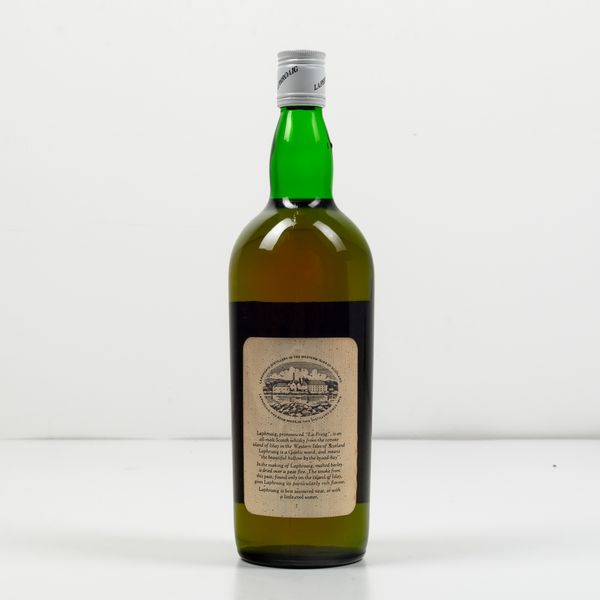Laphroaig, Unblended Islay Malt Scotch Whisky 10 years old  - Asta Spirito del tempo  - Associazione Nazionale - Case d'Asta italiane