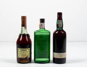 Bardinet, French Brandy Napolon<BR>Burnett's, London Dry Gin<BR>Real Companhia Velha, Vinho do Porto  - Asta Spirito del tempo  - Associazione Nazionale - Case d'Asta italiane