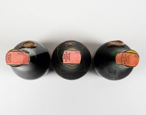 F. Peyrot, Grande Fine Champagne Premier Cru Cognac V.S.O.P.<BR>Jean Fillioux, Grande Champagne Premier Cru Cognac Cep D'Or<BR>F. Payrot, Grande Fine Champagne Reserve Napoleon Premier Cru Cognac Les Bergonnettes  - Asta Spirito del tempo  - Associazione Nazionale - Case d'Asta italiane