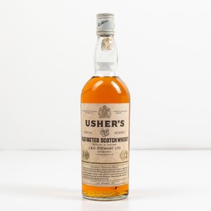 Usher's, Old Vatted Scotch Whisky Special Reserve  - Asta Spirito del tempo  - Associazione Nazionale - Case d'Asta italiane