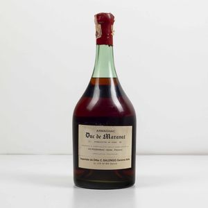 Duc de Maravat,	Armagnac Selection Special Reserve Extra Vieux  - Asta Spirito del tempo  - Associazione Nazionale - Case d'Asta italiane